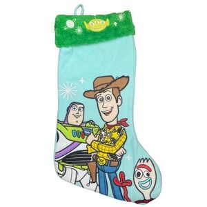 Toy Story Disney Pixar stocking Buzz Lightyear Woody Forky Christmas decor